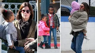 Sandra Bullock's Daughter & Son - 2018 {Laila Bullock | Louis Bullock}