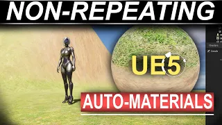 Unreal 5 - Non-Repeating AUTO-Materials (60 SECONDS!!)