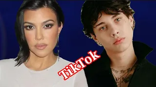 Kourtney Kardashian & Her Step Son Landon Barker Do a Tiktok Video Together