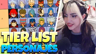 STRAWBXNNY HACE UN TIER LIST DE PERSONAJES DE INAZUMA ELEVEN