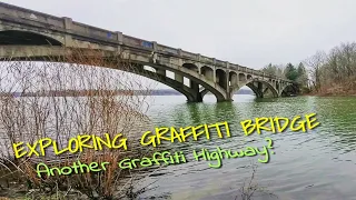 Graffiti Bridge | Abandoned Road to Nowhere.