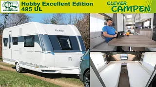 Designerstück mit Detailschwächen - Hobby Excellent Edition 495 UL -  Test / Review / Clever Campen