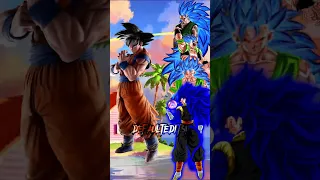 Jump Force Goku Vs AF Goku, AF Gogeta, AF Vegito, And AF Gogito