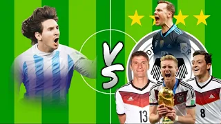 Lionel Messi 🆚 Germany Final World Cup 2014 ( Neuer, Kroos, Lahm, Muller, Ozil, Gotze, Podolski..)