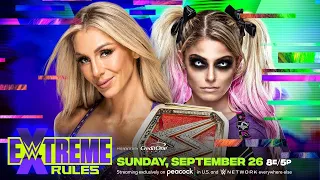 Charlotte Flair Vs Alexa Bliss Raw Women's Championship | Extreme Rules 2021