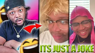 When you make a joke about white people (Reacting)