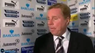 Harry Redknapp tells a Reporter to "F*ck Off" - Tottenham