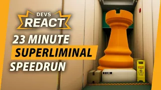 Superliminal Developers React to 23 Minute Speedrun