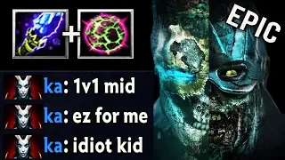 EPIC SH*T Mid Iron Man Is Back vs Crazy Trashtalk Imba -50% Magic Damage 7.24 Dota 2