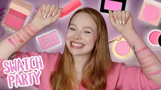 Swatching & Reviewing My Entire Pink Blush Collection