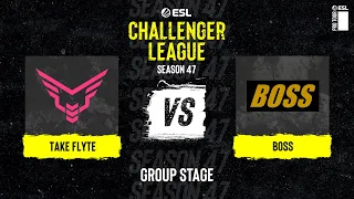 Take Flyte vs. BOSS - ESL Challenger League S47 - NA