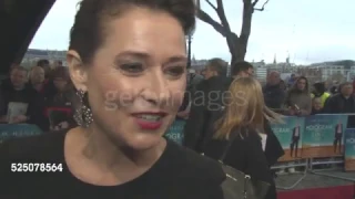 A Hologram For The King. London Film Premiere Interview. Sidse Babett Knudsen. 25th April 2016