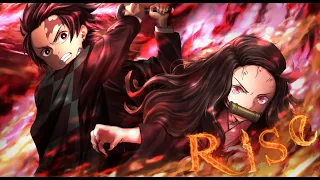 Demon Slayer Season 1/Movie [AMV] Rise - Skillet