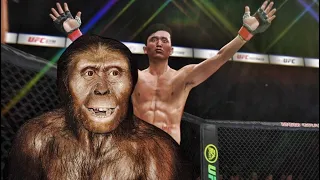 UFC Doo Ho Choi vs. Australopithecus | Apes believed to be the ancestors of humans