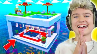 LUMEXX Baut ein GEHEIMES 9999 IQ UNTERWASSERHAUS 😱 in Minecraft