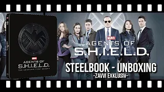 Marvel Agents of S.H.I.E.L.D. Staffel 1 - Steelbook (Zavvi) - UNBOXING