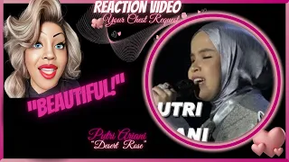 Putri Ariani - Desert Rose cover LIVE (Indonesian culture and creativity 2024) | REACTION