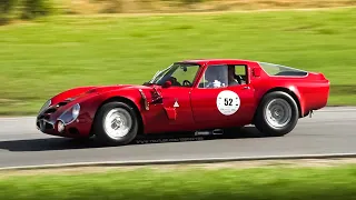 Alfa Romeo Giulia TZ2 at Vernasca Silver Flag 2022: 1.6-litre 4-cylinder engine sound!