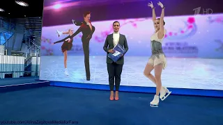 Alina Zagitova World Champ 2019 SP Reportages D