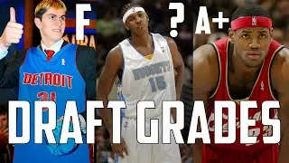 Grading EVERY 2003 NBA Draft Lottery Pick 17 Years Later...