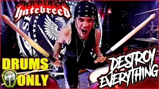 HATEBREED - DESTROY EVERYTHING ★ DRUMS ONLY by FRANKY COSTANZA