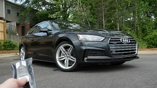 2018 Audi A5 Coupe: Start Up, Exhaust, Test Drive and Review