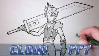 Let's Draw Cloud (FF7)