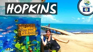 Visit Belize - Arriving in Hopkins (2019) Backpacking Central America