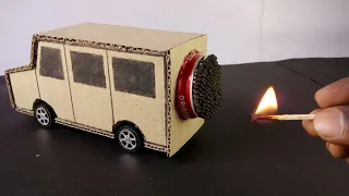 Awesome Matches Powered Jet Jeep Car | Match Chain Reaction Volcano Eruption | Xperiments