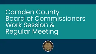 Board of Commissioners Work Session and Regular Meeting - February 20, 2024