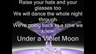 Under A Violet Moon - Blackmore´s Night - Lyrics