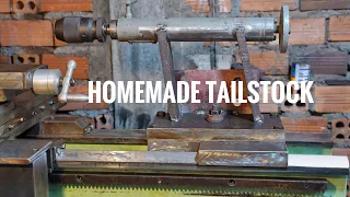 Homemade Tailstock For Lew Lathe