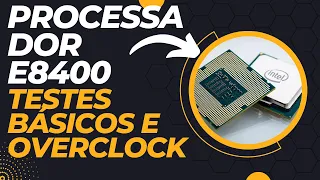 Overclock e Testes Core 2 Duo E8400 na Placa Mãe P5KPL AM num gabinetão CCE (sem BSEL mod)