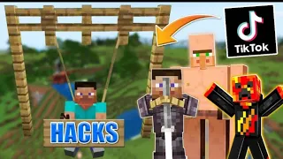 NEW VIRAL TIKTOK MINECRAFT HACKS MINECRAFT | 🤯 1.18