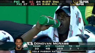 McNabb Catches FIRE! (Eagles vs. Chiefs 2005,  Week 4)