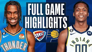 Indiana Pacers vs. Oklahoma City Thunder Full Game Highlights | Mar 31 | 2022 NBA Season