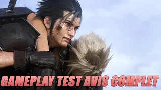 FINAL FANTASY VII CRISIS CORE REUNION [GAMEPLAY TEST PRESENTATION AVIS COMPLET FR]