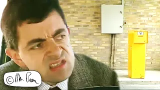 How To Exit A Car Park The Bean WAY! | Mr Bean Funny Clips | Mr Bean Official