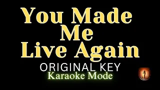 You Made Me Live Again / Janet Basco / Karaoke Mode / Original Key