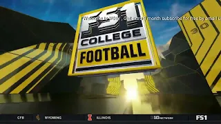 CFB on FS1 intro UConn at Utah State