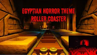 😨 Egyptian Horror Theme Rollercoaster - Onride POV 🎢