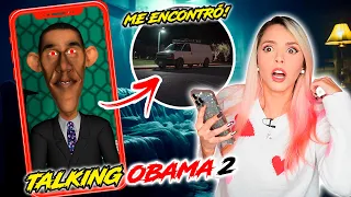 NUNCA uses TALKING OBAMA!! Rastrea tu UBICACIÓN y va a TU CASA!!😰 | Jenny Devil😈