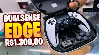 O CONTROLE DE 1300 REAIS DO PS5 É ABSURDO (DUAL SENSE EDGE)