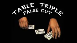 Amazing false cuts - Table triple false cut tutorial