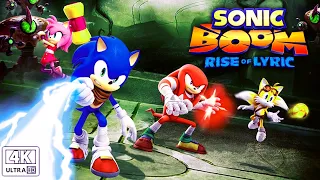 Sonic Boom Rise Of Lyric All Cutscenes (Game Movie) 4K 60FPS