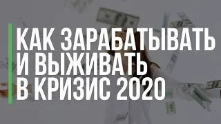 Как выжить и заработать в кризис 2020!