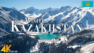 Winter Kazakhstan 4K Ultra HD • Stunning Footage, Scenic Relaxation Film with Calming Music.