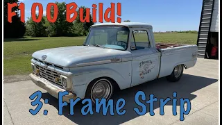 HD '64 F100 Project! Part 3: Parts stacking up & frame stripping down.