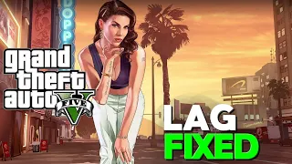 How to fix lag and stutter in GTA 5 on PC - Best Solution - Works for ANY game! 2023