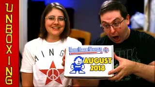 UNBOXING! Video Games Monthly August 2018 (10 Games) - Retro Video Game Subscription Box